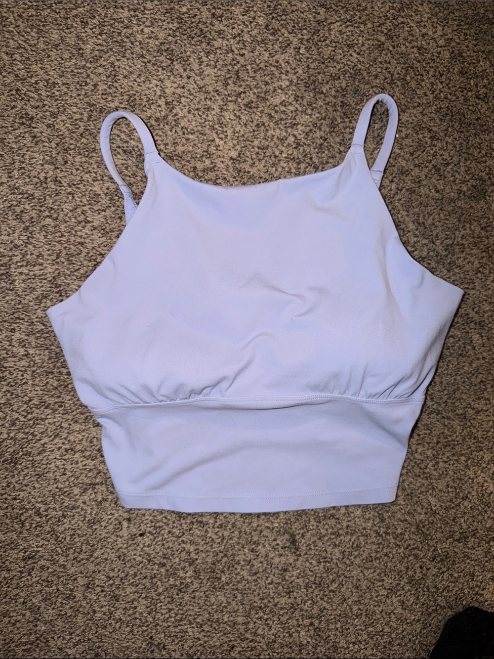 Purple work out top